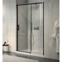 Душевая дверь Jacob Delafon Contra E22C120-BL, 120 х 195 см, стекло прозрачное, профиль чёрный