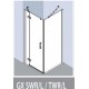 Душевая дверь Kermi Gia XP GX SW 10018VAK, 100*185 см
