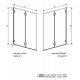 Шторка для ванны Radaway Carena PND 202201-101, 130 x 150 см