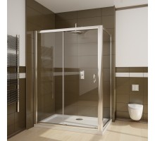 Душевая дверь Radaway Premium Plus DWJ+S 150, 80 х 150 х 190 см, прозрачное стекло