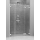Душевая дверь в нишу Radaway Arta DWJS 140 R с двумя неподвижными сегментами, стекло прозрачное