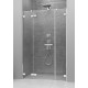 Душевая дверь в нишу Radaway Arta DWJS 150 L с двумя неподвижными сегментами, стекло прозрачное