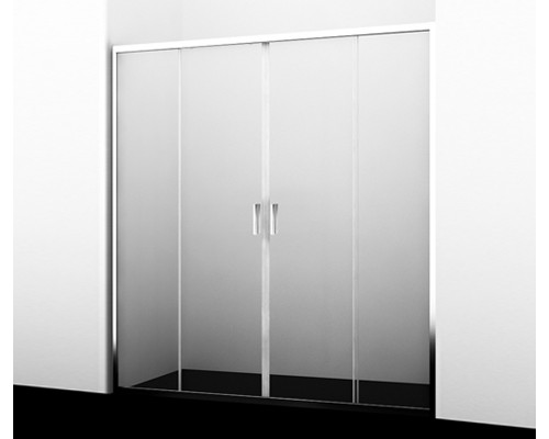 Душевая дверь WasserKRAFT  45S08 cтекло прозрачное, 150 x 190 см