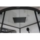 Душевая кабина Cerutti Spa Viva91B 90 x 90 см четверть круга, дверь раздвижная, стекло прозрачное, черный, 8557