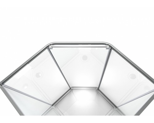 Душевая кабина Timo Ilma 709, 90 x 90 см, стекло прозрачное