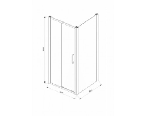 Душевой уголок Bravat Blackline BS120.3101B 120 x 80 см прямоугольный, черный Душевой уголок Bravat Blackline BS120.3101B 120 x 80 см прямоугольный, черный
