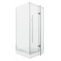 Душевой уголок Grossman Style 90 х 90 см квадратный, дверь распашная, стекло прозрачное, хром, GR-6090