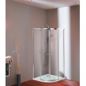 Душевой уголок Huppe 501 Design, 90 х 90 х 190 см, стекло прозрачное