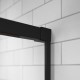 Душевой уголок Radaway Idea Black KDD 90 x 90 см, профиль черный, стекло прозрачное