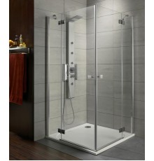 Душевой уголок Radaway Almatea KDD 100L*80R, 100 x 80 х 195 см, стекло прозрачное, профиль хром, 32180-01-01N