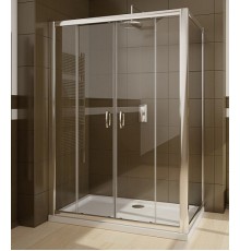 Душевой уголок Radaway Premium Plus DWD+S 140, 80 х 140 х 190 см, стекло прозрачное