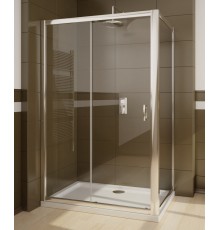 Душевой уголок Radaway Premium Plus DWJ+S 120, 80,5 х 121, 5 х 190 см,  прозрачное стекло