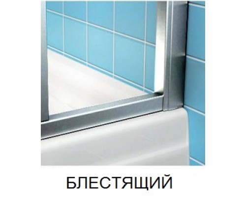 Душевой уголок Ravak Chrome CRV1+CPS, 90 x 90 см, профиль блестящий, витраж транспарент, 1QV70C01Z1/9QV70C00Z1