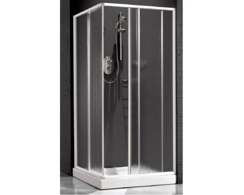 Душевая шторка Relax New Hadis-A 0137230100 DX, 90 х 90 х 185 см, стекло прозрачное