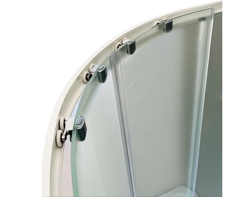 Душевой уголок Royal Bath RB90HK-C 90 х 90 x 198 см, стекло матовое, профиль белый
