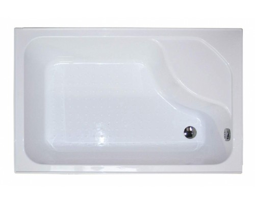 Душевой уголок Royal Bath RB8120BP-T-L/R, 120 х 80 х 200 см, стекло прозрачное, профиль белый