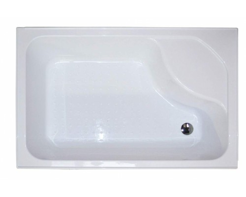 Душевой уголок Royal Bath RB8100BP-C-L/R, 100 х 80 х 200 см, стекло матовое, профиль белый