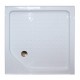 Душевой уголок Royal Bath RB80HP-T, 80 х 80 х 198 см, стекло прозрачное, профиль белый