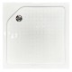 Душевой уголок Royal Bath HP, 80 х 80 х 198 см, стекло прозрачное, профиль черный, RB80HP-Т-BL