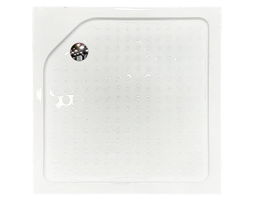 Душевой уголок Royal Bath HP, 80 х 80 х 198 см, стекло матовое, профиль черный, RB80HP-С-BL