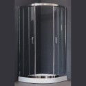 Душевой уголок Royal Bath RB100HK-T-CH 100 х 100 x 198 см четверть круга, стекло прозрачное, хром