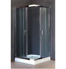Душевой уголок Royal Bath RB80HP-C-CH, 80 х 80 х 198 см, стекло матовое