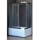 Душевой уголок Royal Bath RB8120BP-C-CH-L/R, 120 х 80 х 200 см, стекло матовое