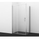 Душевой уголок WasserKRAFT  48P07, 90 см, стекло прозрачное