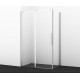 Душевой уголок WasserKRAFT, 80 см, стекло прозрачное (58R06)