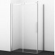 Душевой уголок WasserKRAFT  15R10, 100 см, стекло прозрачное