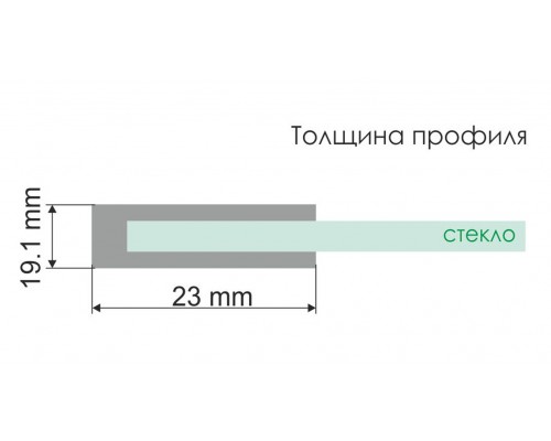 Душевой уголок WasserKRAFT Elbe, 100 х 90 см, профиль черный, стекла прозрачные, 74P22