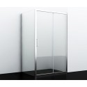 Душевой уголок WasserKRAFT  41S06, 80 см, прямоугольный, стекло прозрачное