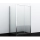 Душевой уголок WasserKRAFT  41S07, 90 см, прямоугольный, стекло прозрачное