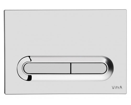 Инсталляция Vitra с клавишей смыва 740-0780, хром, 768-5800-01
