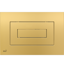 Клавиша смыва AlcaPlast M475, золотой
