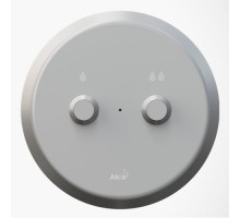 Кнопка электронного смыва на расстоянии AlcaPlast DUAL MEO10 – ручное управление, металл, монтаж: в стену