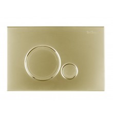 Кнопка смыва BelBagno Sfera BB018-SR-ORO, золото
