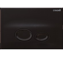Кнопка смыва Creavit Drop GP2002.02 черный глянцевый