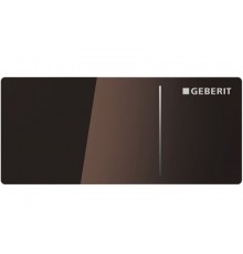 Клавиша Geberit Sigma Type 70 115.635.SQ.1, темно-коричневое стекло