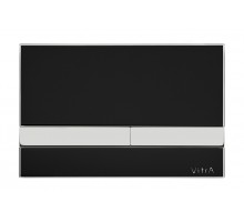 Кнопка смыва VitrA Select 740-1101, черное стекло
