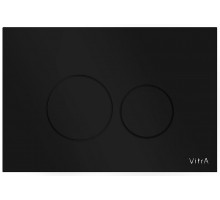 Кнопка смыва VitrA Vetro 740-1601, стекло, черная