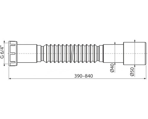 Гибкое соединение Alcaplast A770