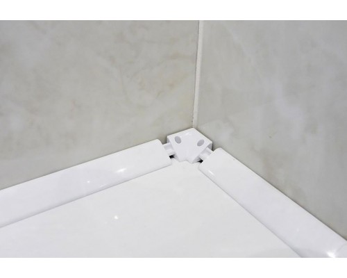 Бордюр Aquanet 225264 для ванн и поддонов (комплект: бордюр 1,95 м. - 2 шт, уголок - 2 шт,торцевая накладка - 2 шт) Бордюр Aquanet 225264 для ванн и поддонов (комплект: бордюр 1,95 м. - 2 шт, уголок - 2 шт,торцевая накладка - 2 шт)