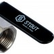 Шаровый кран Stout SVB-0003 1 1/4 нар-вн, полнопроходной, ручка рычаг