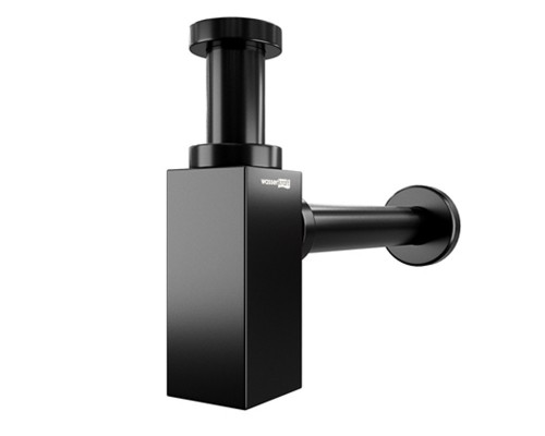 Сифон для раковины WasserKraft A169, цвет - черный