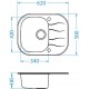 Мойка кухонная Alveus Wave 10 1102727, белая