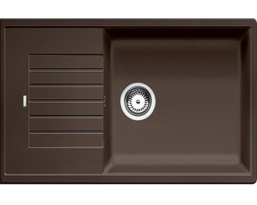 Мойка кухонная Blanco Zia XL 6S Compact, цвет темно-коричневый (523282)