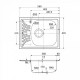 Мойка кухонная Iddis Focus FOC56MRi77/FOC56MLi77