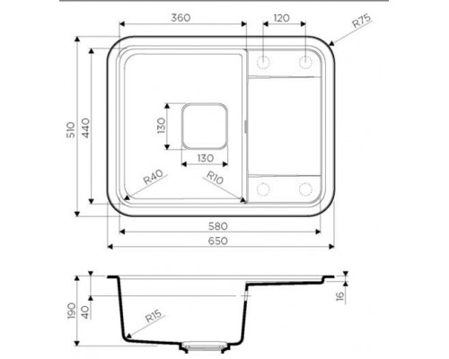 Мойка кухонная Omoikiri Tasogare 65-CA 4993486, карамель