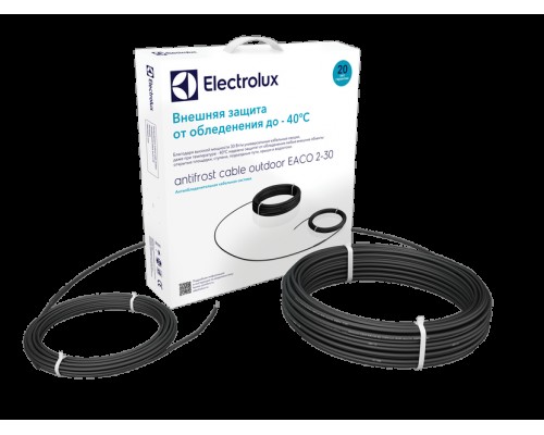 Система антиобледенения Electrolux Antifrost Cable Outdoor EACO 2-30-1100 (комплект), внешнего монтажа